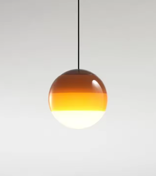 Nordic Kleurrijke Glazen Bol Hanglamp – Moderne LED Plafondlamp voor Eetkamer & Slaapkamer
