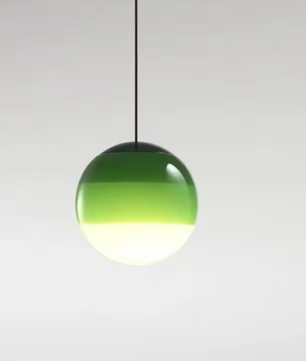 Nordic Kleurrijke Glazen Bol Hanglamp – Moderne LED Plafondlamp voor Eetkamer & Slaapkamer