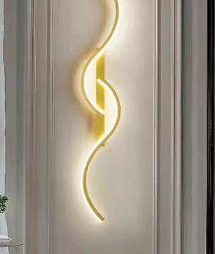 Moderne LED Wandlamp – Minimalistische Lange Strip Wandverlichting
