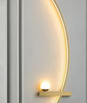 Moderne LED Wandlamp – Minimalistische Strepen Wandverlichting