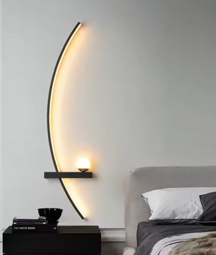 Moderne LED Wandlamp – Minimalistische Strepen Wandverlichting