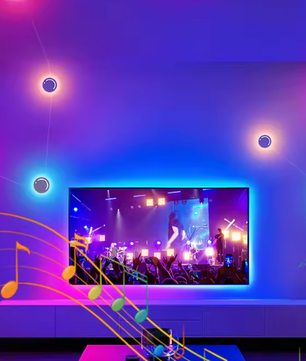 LED RGB Wandlamp – Creatieve Constellatie Verlichting met APP & Muzieksync
