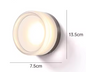 Nordic LED Wandlamp – Acryl & Aluminium, Modern en Stijlvol