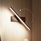 Moderne LED Wandlamp – Draaibare Badkamerspiegel & Sfeerverlichting