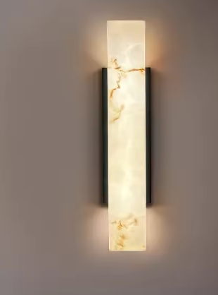 Moderne Marmeren LED Wandlamp – Waterdicht & Stijlvol voor Binnen en Buiten