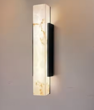 Moderne Marmeren LED Wandlamp – Waterdicht & Stijlvol voor Binnen en Buiten