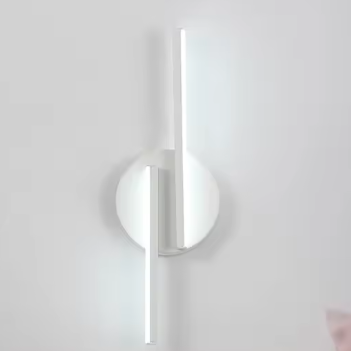 Moderne LED Wandlamp – 16W Aluminium, Koel Wit 6500K, 45 cm