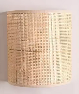 Boho Wandlamp – Handgeweven Henneptouw, Retro & Natuurlijk Design, E27