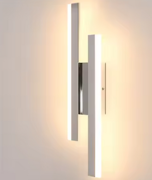 Moderne LED Wandlamp – 16W, Warm Wit 3000K, Parallel Design