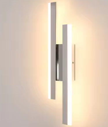 Moderne LED Wandlamp – 16W, Warm Wit 3000K, Parallel Design