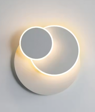 Moderne LED Wandlamp – 15W, 3-in-1 Eclipse Design, 350° Draaibaar