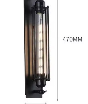 Retro Vintage Edison Wandlamp – Industriële LED E27 Binnenverlichting