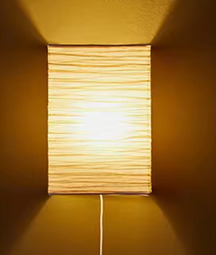 Papieren Wandlamp – Lichtgewicht E14 Sfeerverlichting voor Gang & Slaapkamer