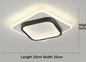 Moderne LED Plafondlamp – Strak Ontwerp voor Gang, Trap & Slaapkamer