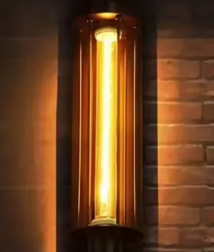 Retro Wandlamp – Smeedijzer, Industriële Stijl LED Wandkandelaar voor Restaurant, Gang & Woonkamer