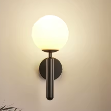 Moderne Wandlamp – Kopear Verguld, E27 Binnenlamp voor Slaapkamer & Woonkamer