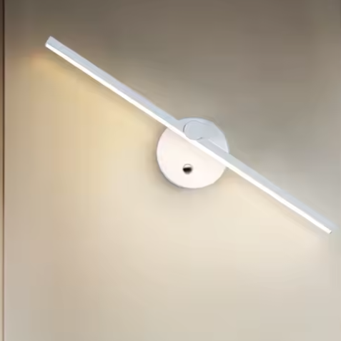 Dimbare LED Wandlamp – Driekleurig, Roterend & Batterij Aangedreven met Afstandsbediening