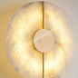 Moderne Luxe Marmeren Wandlamp – Creatieve Wandkandelaar voor Binnen