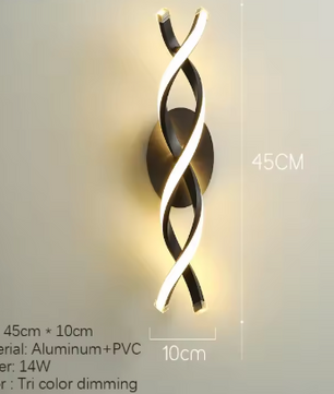 Moderne Minimalistische LED Wandlamp – 20W Aluminium Up & Down