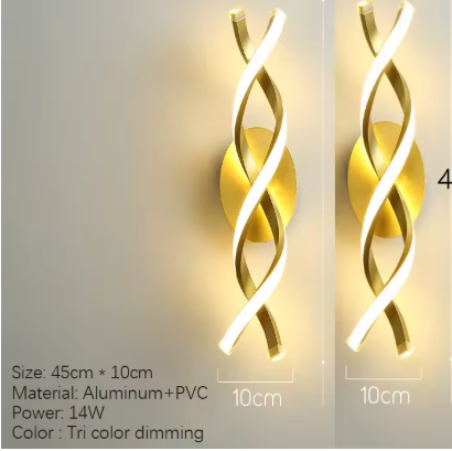 Moderne Minimalistische LED Wandlamp – 20W Aluminium Up & Down