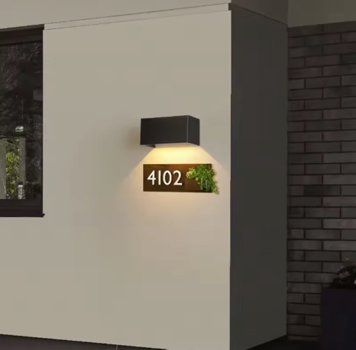 Nordic LED Wandlamp 12W/24W – Waterdichte IP65 Binnen & Buitenverlichting
