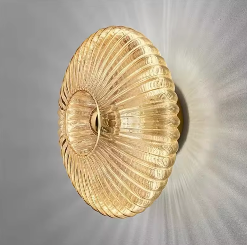 Glazen Wandlamp – Moderne LED Sfeerverlichting voor Woon- & Slaapkamer