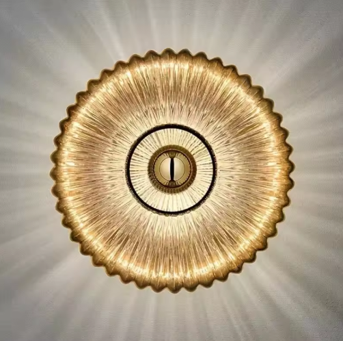 Glazen Wandlamp – Moderne LED Sfeerverlichting voor Woon- & Slaapkamer