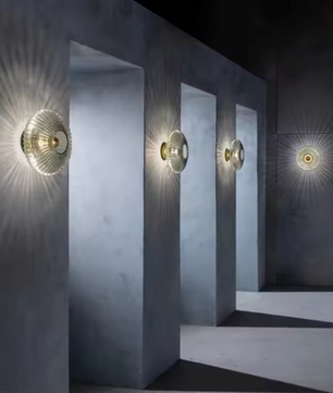 Glazen Wandlamp – Moderne LED Sfeerverlichting voor Woon- & Slaapkamer