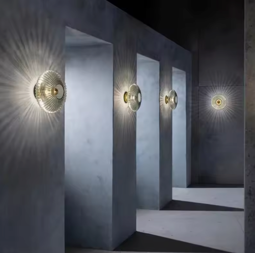 Glazen Wandlamp – Moderne LED Sfeerverlichting voor Woon- & Slaapkamer
