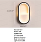 Moderne LED Wandlamp – Vierkant Design 20W, Wit Aluminium