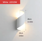 Moderne LED Wandlamp – Waterdichte IP65 Up & Down Buitenverlichting 10W
