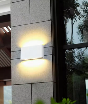 Moderne Waterdichte LED Wandlamp – Up & Down Outdoor Verlichting 12W IP65