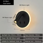 Moderne LED-Wandlamp met USB & Verstelbare Leeslampen – Sfeervol en Functioneel