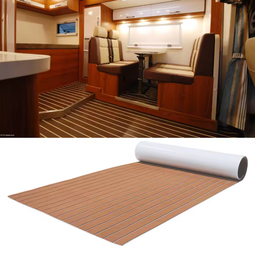 Antislipmat – 240×90 cm, Hoge Dichtheid, Duurzaam EVA-schuim, Zelfklevend, Geschikt voor Boot, Jacht, Camper en DIY Vloerdecoratie