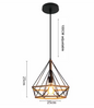 Industriële Henneptouw Hanglamp – Vintage E27 Loft Verlichting