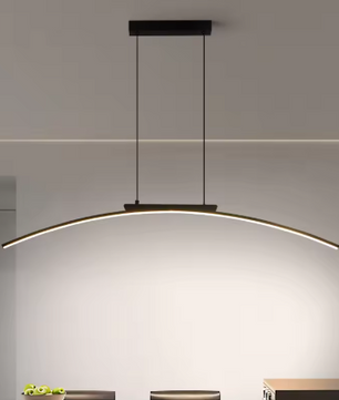 Moderne LED Boog Hanglamp – Eigentijds Design, Verstelbare Helderheid & Energiezuinig