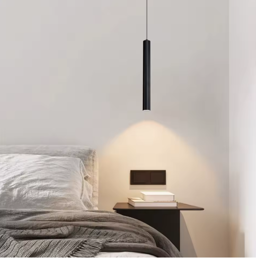 Scandinavische LED Hanglamp – Minimalistisch Design met Cilinderlamp