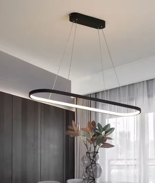 Moderne LED Lijn Hanglamp – 70/90 cm, Minimalistisch Design