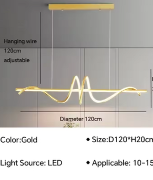 Moderne LED Hanglamp – Elegante Plafondlamp voor Woonkamer & Eetkamer