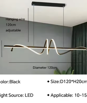 Moderne LED Hanglamp – Elegante Plafondlamp voor Woonkamer & Eetkamer