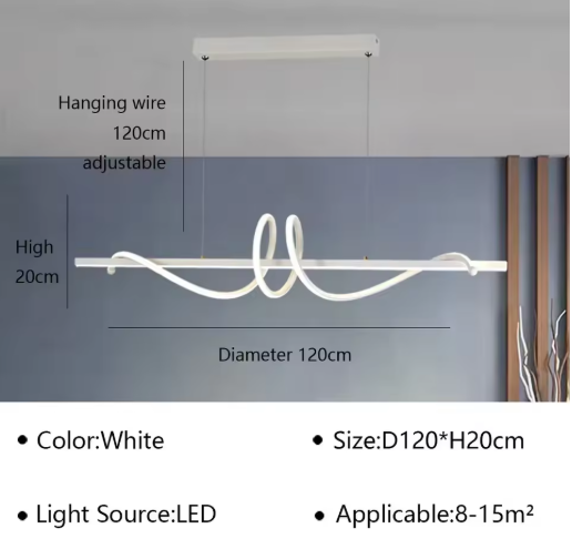 Moderne LED Hanglamp – Elegante Plafondlamp voor Woonkamer & Eetkamer