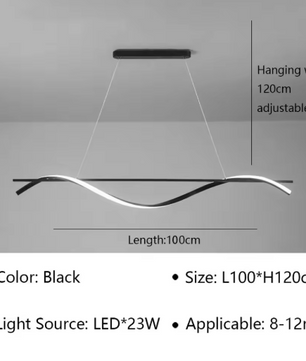 Moderne LED Hanglamp – Elegante Plafondlamp voor Woonkamer & Eetkamer