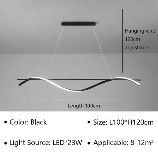 Moderne LED Hanglamp – Elegante Plafondlamp voor Woonkamer & Eetkamer