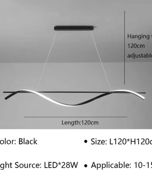 Moderne LED Hanglamp – Elegante Plafondlamp voor Woonkamer & Eetkamer