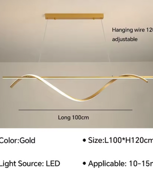 Moderne LED Hanglamp – Elegante Plafondlamp voor Woonkamer & Eetkamer