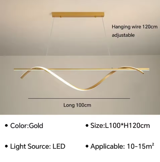 Moderne LED Hanglamp – Elegante Plafondlamp voor Woonkamer & Eetkamer