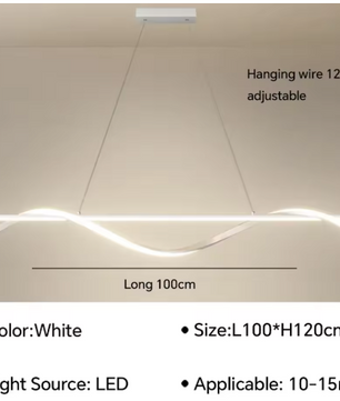 Moderne LED Hanglamp – Elegante Plafondlamp voor Woonkamer & Eetkamer
