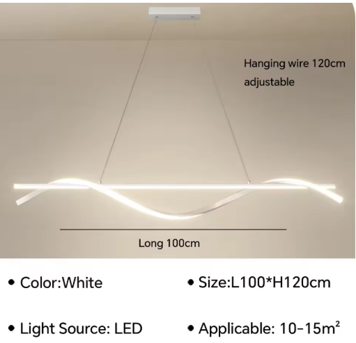 Moderne LED Hanglamp – Elegante Plafondlamp voor Woonkamer & Eetkamer