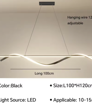 Moderne LED Hanglamp – Elegante Plafondlamp voor Woonkamer & Eetkamer