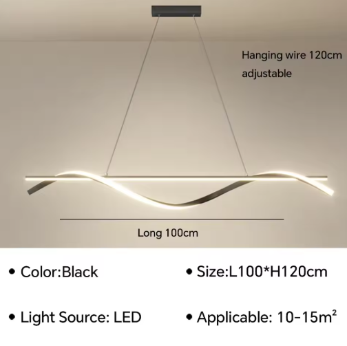 Moderne LED Hanglamp – Elegante Plafondlamp voor Woonkamer & Eetkamer